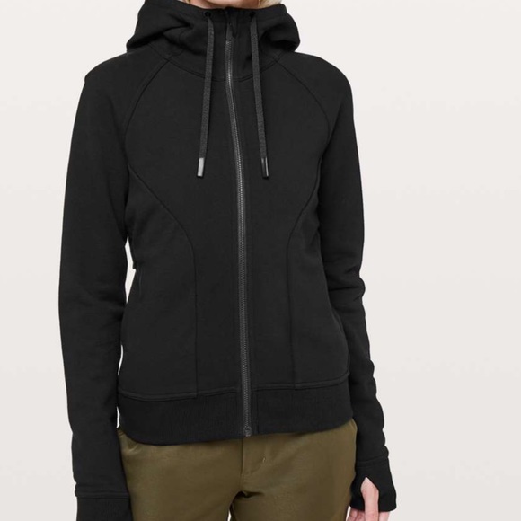Lululemon Huddle & Hustle Hoodie, black size 8 - Picture 2 of 6